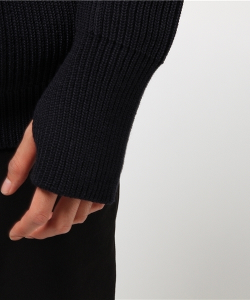 rehacer（レアセル）の「ANDERSEN-ANDERSEN : THE NAVY   TURTLE NECK（ニット/セーター・メンズ・グレー/ホワイト/ネイビー・SMALL/MEDIUM）」の7枚目の写真