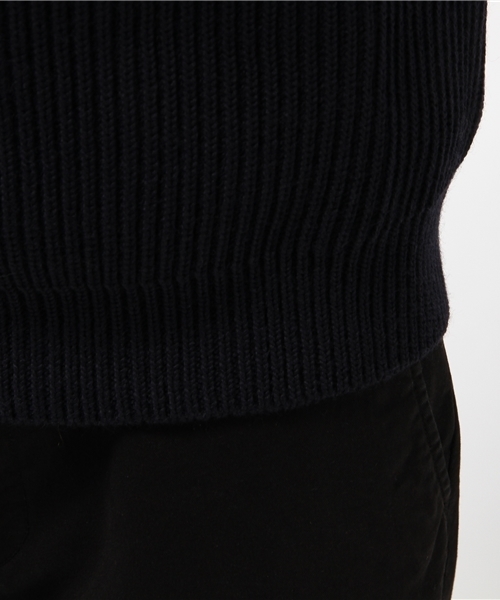 rehacer（レアセル）の「ANDERSEN-ANDERSEN : THE NAVY   TURTLE NECK（ニット/セーター・メンズ・グレー/ホワイト/ネイビー・SMALL/MEDIUM）」の8枚目の写真