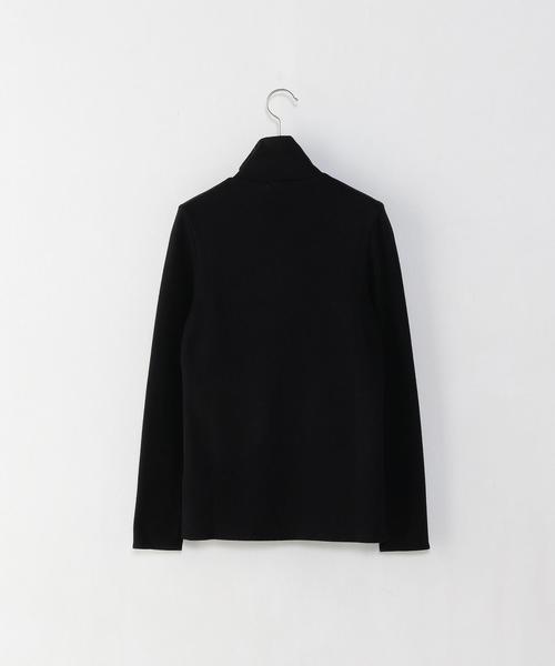 Steven Alan（スティーブンアラン）の「＜Steven Alan＞COTTON RIB ZIP TURTLE NECK PULLOVER/ﾌﾟﾙｵｰﾊﾞｰ◆（Tシャツ/カットソー・レディース・ブラック/グレー/マスタード・FREE）」の12枚目の写真