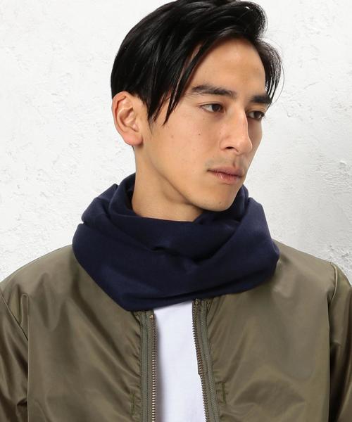 Johnstons of Elgin（ジョンストンズオブエルガン）の「[ジョンストンズ] ★JOHNSTONS カシミヤ SOLID マフラー◆（マフラー・メンズ・ブラック/グレー/ベージュ/ネイビー・FREE）」の8枚目の写真