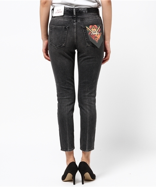 SLY（スライ）の「NOAH JW ANKLE SLIM-E（デニムパンツ・レディース・ブラック・27inch/25inch/23inch/24inch/26inch）」の10枚目の写真