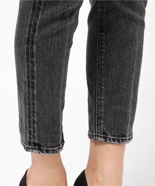 SLY（スライ）の「NOAH JW ANKLE SLIM-E（デニムパンツ・レディース・ブラック・27inch/25inch/23inch/24inch/26inch）」の4枚目の写真