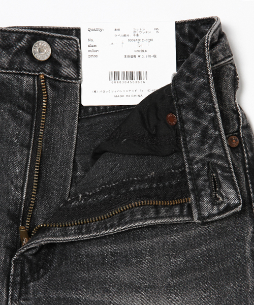 SLY（スライ）の「NOAH JW ANKLE SLIM-E（デニムパンツ・レディース・ブラック・27inch/25inch/23inch/24inch/26inch）」の5枚目の写真