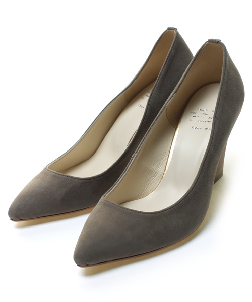 Ray BEAMS（レイビームス）の「エイト / スエードパンプス（パンプス・レディース・グレー/レッド/パープル・22.5/23/23.5/24/24.5/25）」の2枚目の写真