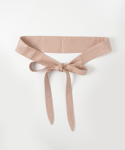 Andemiu（アンデミュウ）の「Ｆ／レザーリボンベルト750671（ベルト・レディース・ピンク/ブラック/ベージュ/ブラウン・FREE）」の11枚目の写真