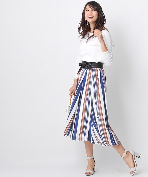 Andemiu（アンデミュウ）の「Ｆ／レザーリボンベルト750671（ベルト・レディース・ピンク/ブラック/ベージュ/ブラウン・FREE）」の13枚目の写真