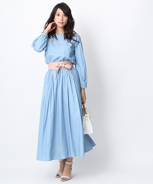 Andemiu（アンデミュウ）の「Ｆ／レザーリボンベルト750671（ベルト・レディース・ピンク/ブラック/ベージュ/ブラウン・FREE）」の15枚目の写真