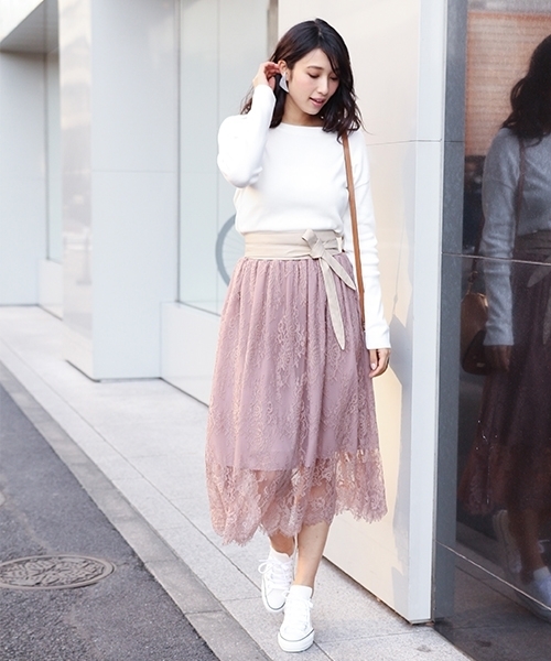 Andemiu（アンデミュウ）の「Ｆ／レザーリボンベルト750671（ベルト・レディース・ピンク/ブラック/ベージュ/ブラウン・FREE）」の16枚目の写真