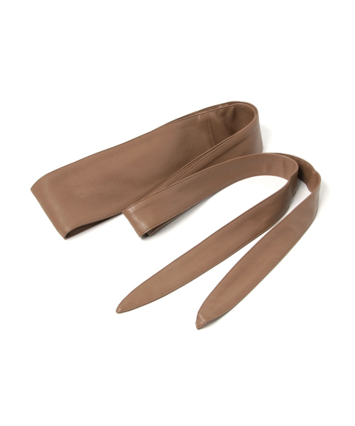 Andemiu（アンデミュウ）の「Ｆ／レザーリボンベルト750671（ベルト・レディース・ピンク/ブラック/ベージュ/ブラウン・FREE）」の17枚目の写真