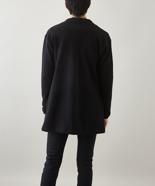 STUDIOUS（ステュディオス）の「コーマスウェットオーバーロングカーディガン（カーディガン/ボレロ・メンズ・ブラック/グレー/ピンクベージュ・1/3/2）」の9枚目の写真