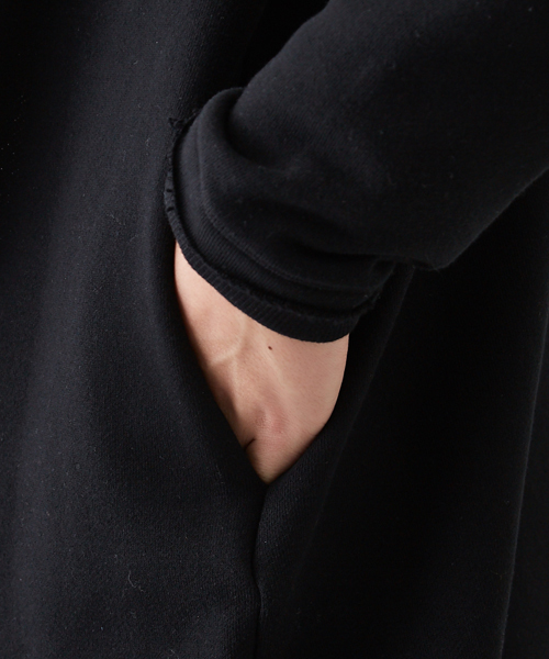 STUDIOUS（ステュディオス）の「コーマスウェットオーバーロングカーディガン（カーディガン/ボレロ・メンズ・ブラック/グレー/ピンクベージュ・1/3/2）」の4枚目の写真