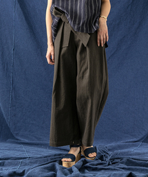 WORK NOT WORK URBAN RESEARCH | WORK NOT WORK　ウエストリボンタックワイドパンツ(その他パンツ)
