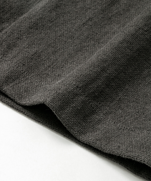 WORK NOT WORK URBAN RESEARCH（ワークノットワークアーバンリサーチ）の「WORK NOT WORK　ウエストリボンタックワイドパンツ（その他パンツ・レディース・チャコールグレー/マスタード・MEDIUM/SMALL）」の14枚目の写真