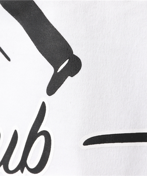 BLACK LABEL CRESTBRIDGE（ブラックレーベル・クレストブリッジ）の「GENTLEMAN'S SURF CLUBプリントT（Tシャツ/カットソー・メンズ・ピンク/オフホワイト・L/M）」の8枚目の写真