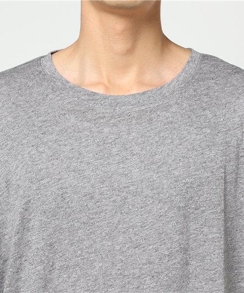 WEGO（ウィゴー）の「WEGO/リヨセルワイドスリーブカットソー（Tシャツ/カットソー・メンズ・カーキ/レッド/ブラック/杢グレー・MEDIUM/LARGE）」の7枚目の写真