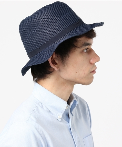 HELLY HANSEN(ヘリーハンセン)の「ヘリーハンセン UVカットクラシックハット / サマーロールハット(ハット・メンズ・ベージュ/ダークブルー・FREE)」の3枚目の写真