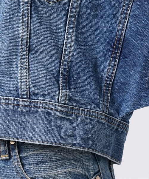 SLY（スライ）の「DOLMAN DENIM JK-AB（その他アウター・レディース・ライトブルー/ブルー・1/2）」の12枚目の写真