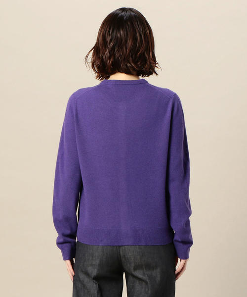 BEAUTY&YOUTH UNITED ARROWS（ビューティーアンドユースユナイテッドアローズ）の「BY 12Gテンジク ニットカーディガン ◆（カーディガン/ボレロ・レディース・ブラック/ライトグレー/モカ/パープル・FREE）」の13枚目の写真