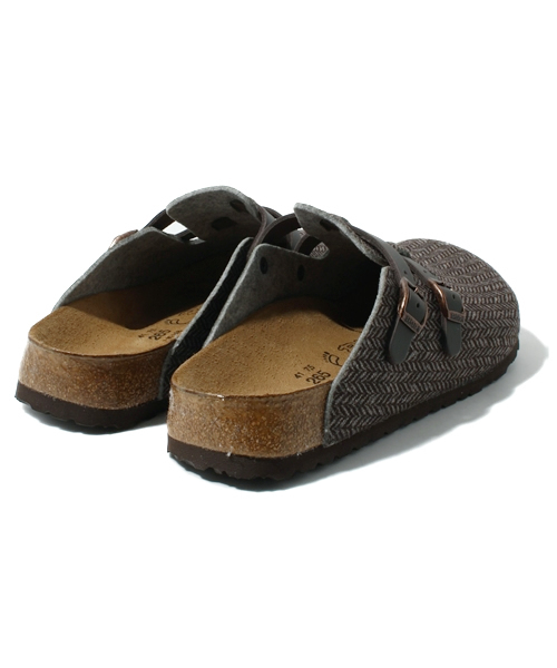 BIRKENSTOCK（ビルケンシュトック）の「CAMDEN/カムデン　ヘリンボーンブラウン (MEN)（サンダル・メンズ・ブラウン系その他・40/41/42）」の4枚目の写真