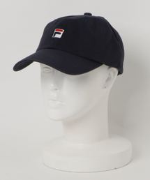 【FILA/フィラ】キャンバスローキャップ　ブランドロゴ　刺繍