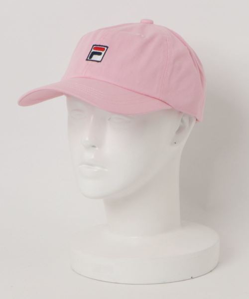FILA（フィラ）の「【FILA/フィラ】キャンバスローキャップ　ブランドロゴ　刺繍（キャップ・レディース・ホワイト/ブラック/ピンク/ブルー/ネイビー/ベージュ/イエロー/グリーン・FREE）」の8枚目の写真