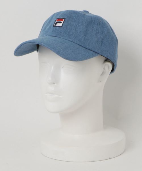 FILA（フィラ）の「【FILA/フィラ】キャンバスローキャップ　ブランドロゴ　刺繍（キャップ・レディース・ホワイト/ブラック/ピンク/ブルー/ネイビー/ベージュ/イエロー/グリーン・FREE）」の6枚目の写真