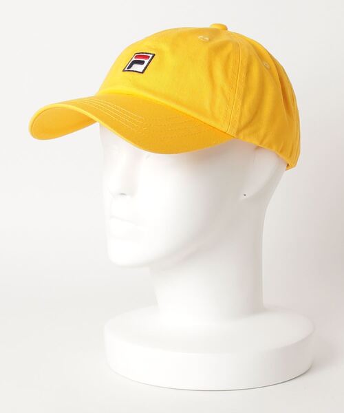 FILA（フィラ）の「【FILA/フィラ】キャンバスローキャップ　ブランドロゴ　刺繍（キャップ・レディース・ホワイト/ブラック/ピンク/ブルー/ネイビー/ベージュ/イエロー/グリーン・FREE）」の7枚目の写真