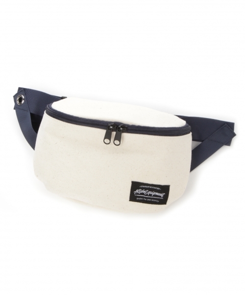 GLOBAL WORK（グローバルワーク）の「ウェストバッグ/785047（ボディバッグ/ウエストポーチ・メンズ・レッド/カーキ/ブラック/ライトピンク/ライトイエロー/パープル/ネイビー/グリーン/ライトグリーン/ホワイト/フューシャピンク・FREE）」の2枚目の写真