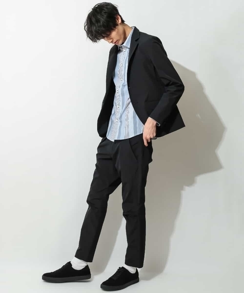 MK MICHEL KLEIN HOMME （エムケーミッシェルクランオム）の「ストレッチパンツ ＜Weather / Pants＞（スラックス・メンズ・ブラック/ネイビー・LARGE/MEDIUM/48/46）」の14枚目の写真