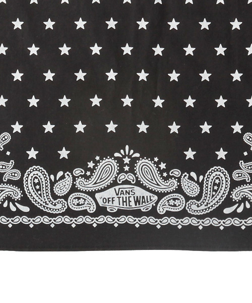 X-girl（エックスガール）の「X-girl × VANS BANDANA（バンダナ/スカーフ・レディース・ブラック/レッド/ネイビー・ONE SIZE）」の4枚目の写真