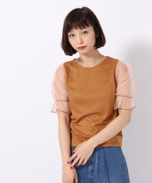 LOWRYS FARM | ソデオーガンジープルオーバー  794780(Tシャツ/カットソー)