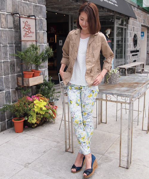 BEAUTY&YOUTH UNITED ARROWS（ビューティーアンドユースユナイテッドアローズ）の「BYBC ♪80ダンプF2ミリタリージャケット ◆（ミリタリージャケット・レディース・ベージュ/オリーブ・SMALL/MEDIUM）」の15枚目の写真