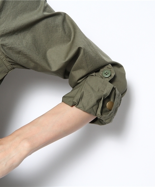 BEAUTY&YOUTH UNITED ARROWS（ビューティーアンドユースユナイテッドアローズ）の「BYBC ♪80ダンプF2ミリタリージャケット ◆（ミリタリージャケット・レディース・ベージュ/オリーブ・SMALL/MEDIUM）」の7枚目の写真