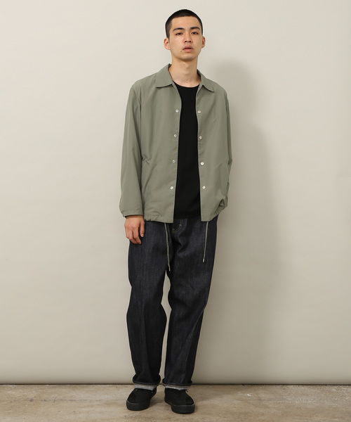 ADAM ET ROPE'(アダムエロペ)の「ナイロンコーチジャケット(その他アウター・メンズ・ネイビー/オリーブ・M/L)」の3枚目の写真
