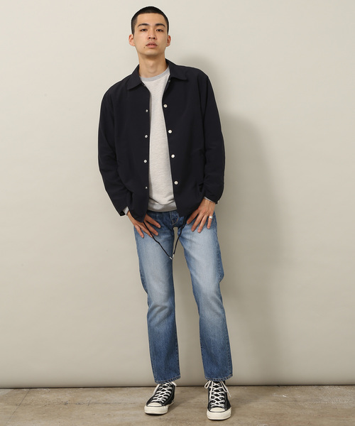 ADAM ET ROPE'(アダムエロペ)の「ナイロンコーチジャケット(その他アウター・メンズ・ネイビー/オリーブ・M/L)」の18枚目の写真