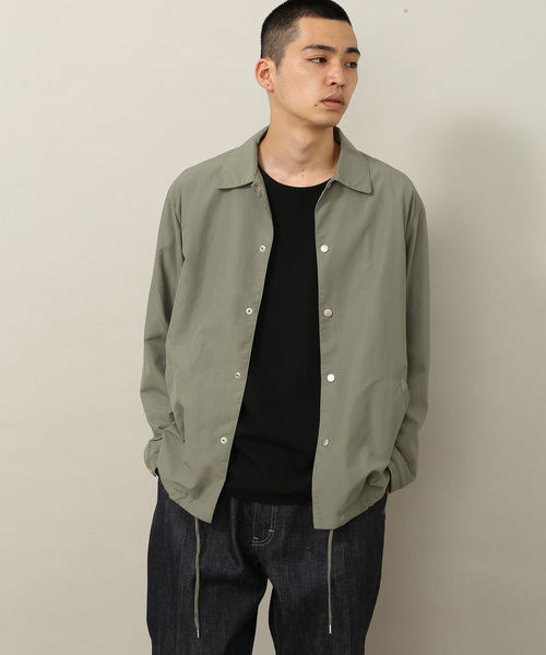 ADAM ET ROPE'(アダムエロペ)の「ナイロンコーチジャケット(その他アウター・メンズ・ネイビー/オリーブ・M/L)」の20枚目の写真