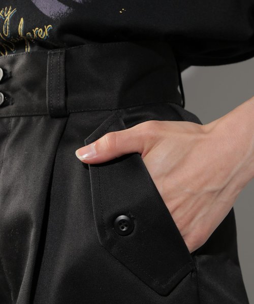 PAGEBOY（ページボーイ）の「ミリタリージョッパーズパンツ（その他パンツ・レディース・ベージュ/ブラック・MEDIUM/SMALL）」の12枚目の写真