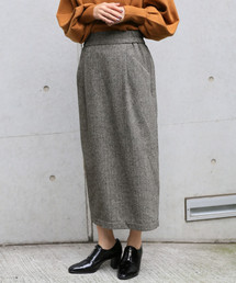 LOWRYS FARM | ウールコンタイトスカート　812214(スカート)