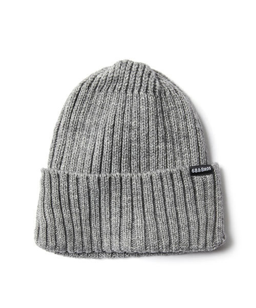 68&brothers（シックスティエイトアンドブラザーズ）の「Wool Bob Cap（ニットキャップ/ビーニー・メンズ・ブラック/ブラウン/グレー・FREE）」の3枚目の写真
