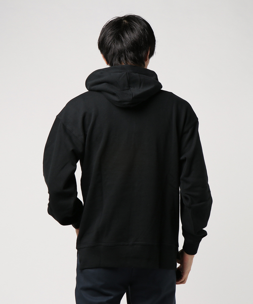 VENCEEXCHANGE（ヴァンスエクスチェンジ）の「WEB限定 USAコットンワイドシルエットパーカー（パーカー・メンズ・ホワイト/ブラック/パープル/ブラウン/ワインレッド・M/L）」の7枚目の写真