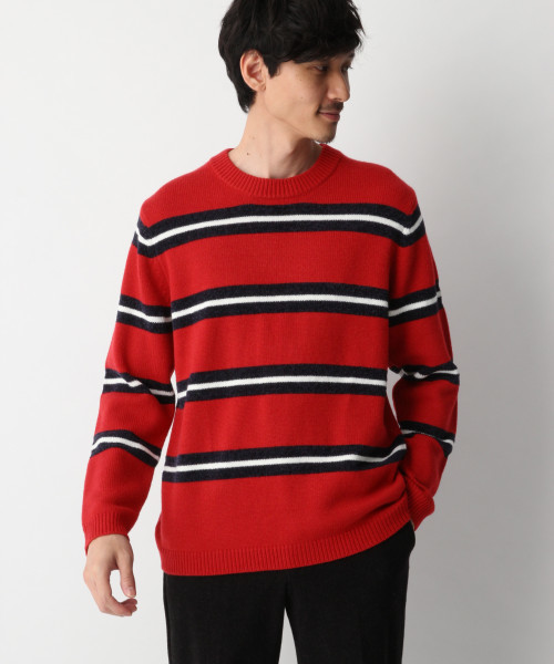 セール】モールキリカエボーダーニット/804094（ニット/セーター