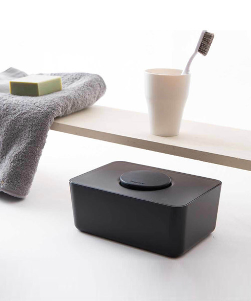 sarasa design(サラサデザイン)の「b2c ウェットティッシュホルダー|シリコン蓋タイプ(おむつ用品/おむつポーチ・レディース・ホワイト/チャコールグレー/ライトグレー/ブラック・ONE SIZE)」の18枚目の写真