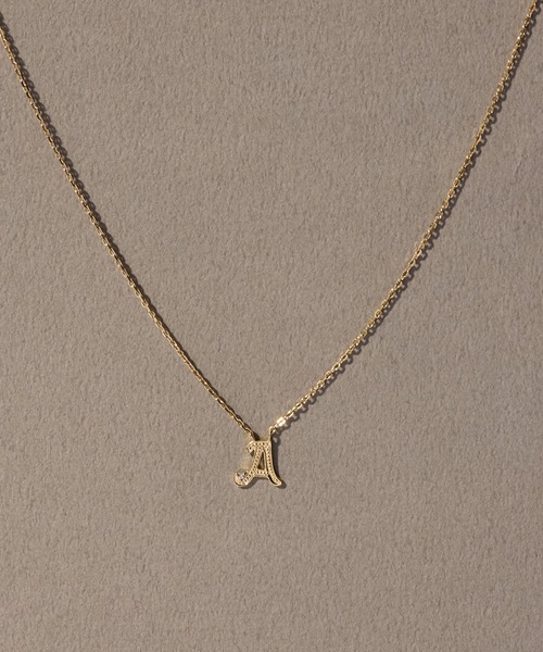 JUPITER（ジュピター）の「＜先着順・数量期間限定＞【SV】イニシャルダイヤモンドネックレス/BOX・巾着ショッパー付き<動画あり><全長40.5cm>（ネックレス・レディース・A/K/M/N/R/S/Y・FREE）」の21枚目の写真