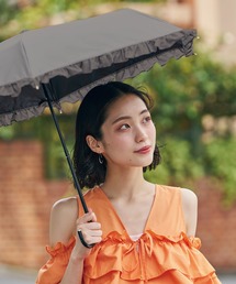 折りたたみ傘（グレー/灰色系・フリル）ファッション通販 - ZOZOTOWN