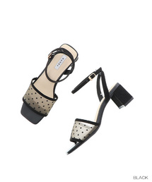 RANDA | シースルースクエアトゥサンダル(サンダル)