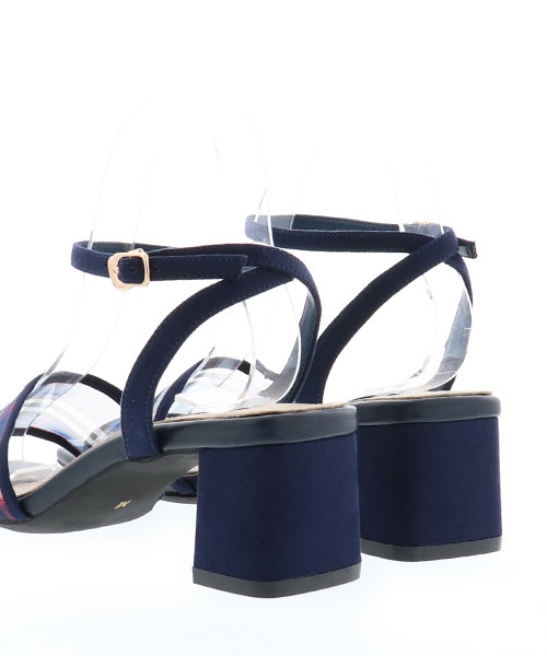 RANDA(ランダ)の「シースルースクエアトゥサンダル(サンダル・レディース・ブラック/ベージュ/ネイビー・LL/S/M/L)」の10枚目の写真