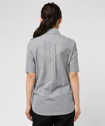 マディソンブルー ハイカラーマダムシャツ　ネイビー サイズ01 MADISONBLUE - 美品 マディソンブルー シャツ ネイビー 01 紺色