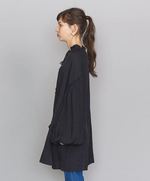 GHOSPELL（ゴスペル）の「＜GHOSPELL＞バルーンスリーブブラウス ◆（シャツ/ブラウス・レディース・ブラック・SMALL）」の4枚目の写真
