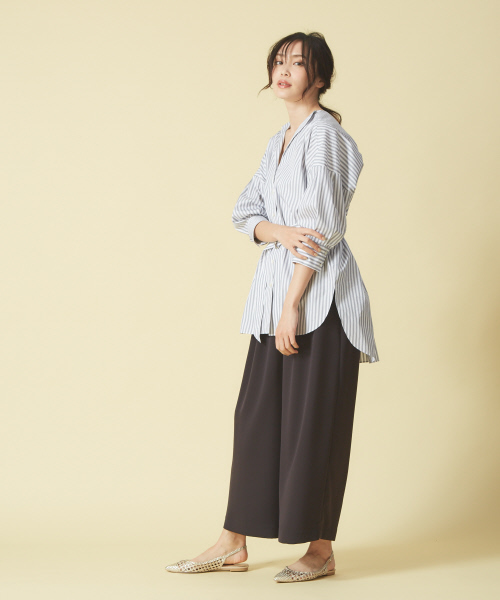 qualite（カリテ）の「ベルト付きボリュームシャツ（シャツ/ブラウス・レディース・オフホワイト/その他・38/36）」の15枚目の写真