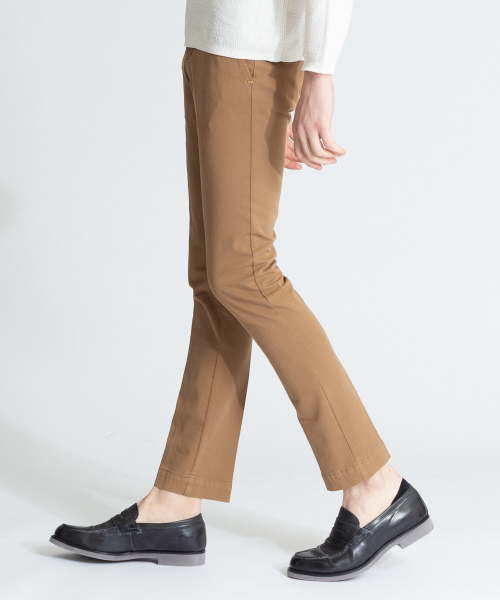 ENTRE AMIS（アントレ アミ）の「【ENTRE AMIS】カラーコットンパンツ（その他パンツ・メンズ・ライトブルー/ブラウン/ホワイト/ネイビー/ライム・30/31/33/32）」の3枚目の写真